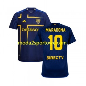 Koszulka CA Boca Juniors MARADONA 10 Trzeci Stroje Piłkarskie 2024/25 Krótki Rękaw